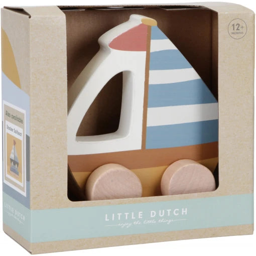 Wooden Sailboat Sailors Bay