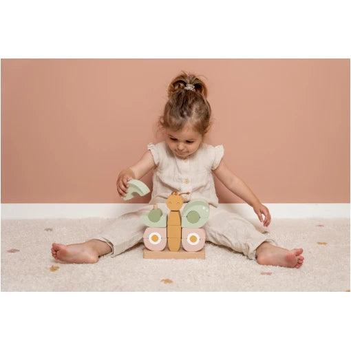 Butterfly Stacking Puzzle