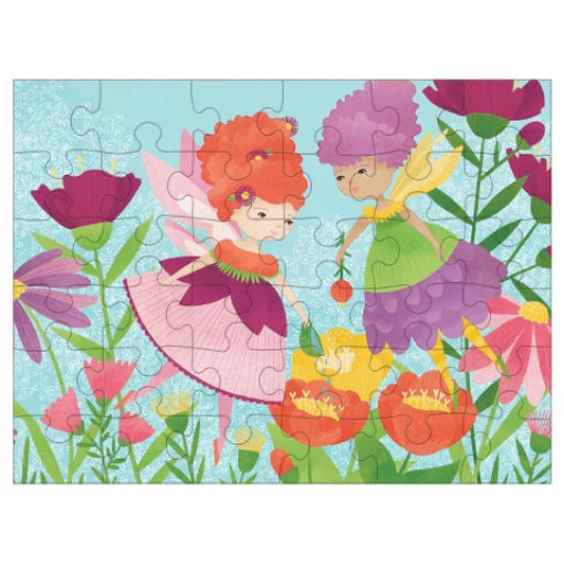 Fairies puzzle to go in Fabric Travel Bag