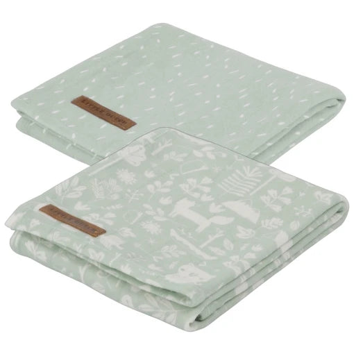 Muslin cloths 70 x 70 Adventure – mint