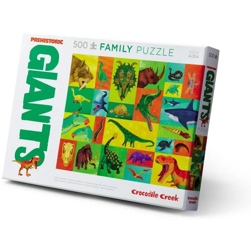 Prehistoric Giants – 500-piece Family Jigsaw Puzzle