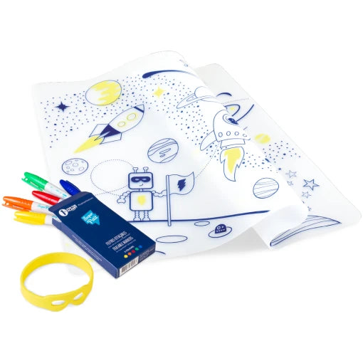Space Colouring silicone set