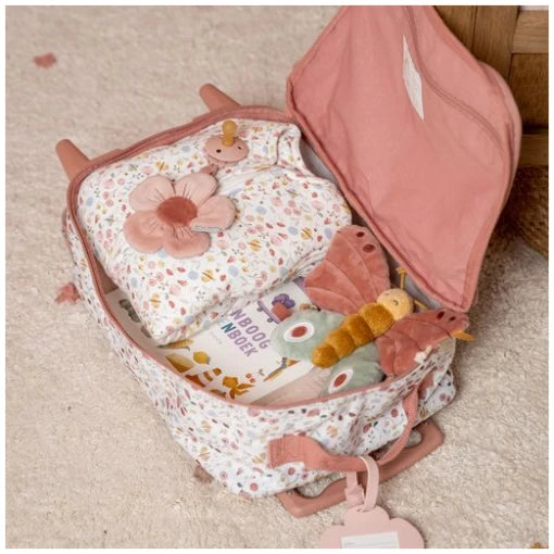 Suitcase Flowers & Butterflies