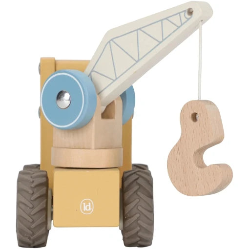 Wooden crane
