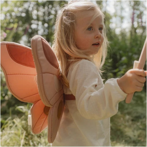 Fairy wings and magic wand – Pink – Fairy Garden