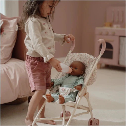 Doll Stroller – metal white