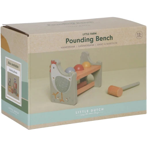 Pounding Bench with Rolling balls Little Farm