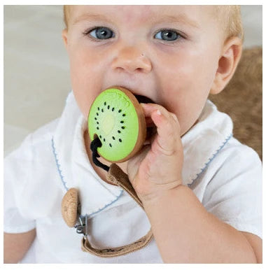 Pacifier/teething toy clip