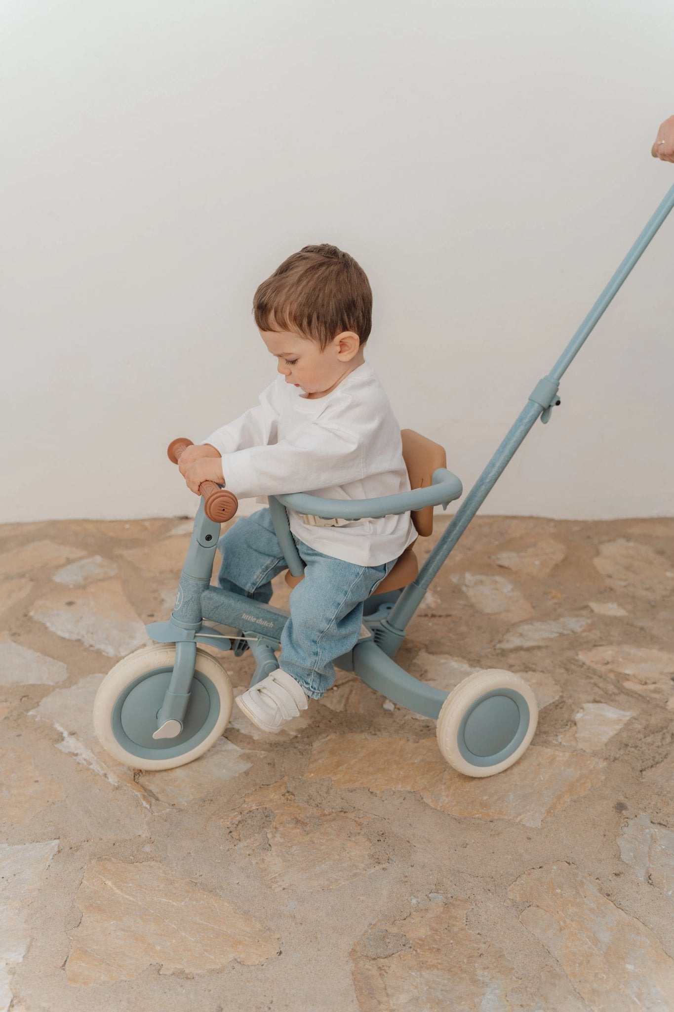 4 in 1 tricycle Blue