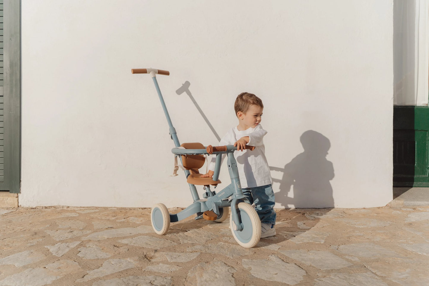 4 in 1 tricycle Blue
