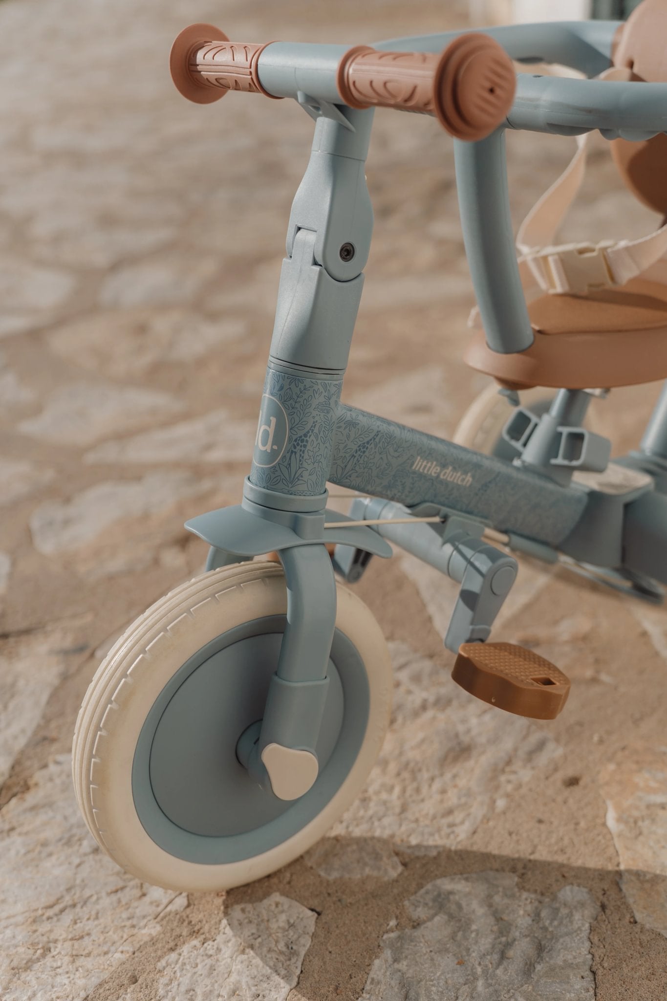 4 in 1 tricycle Blue