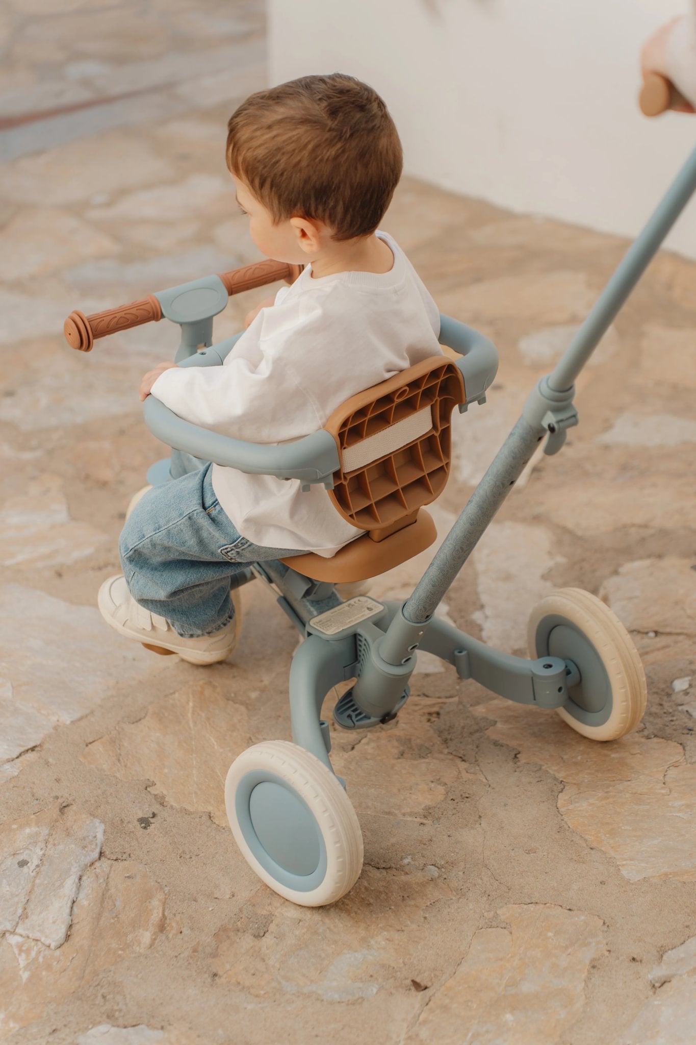 4 in 1 tricycle Blue