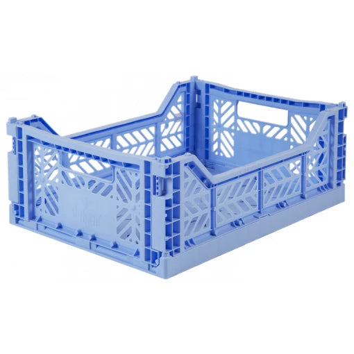 Midi folding Crate – Baby Blue