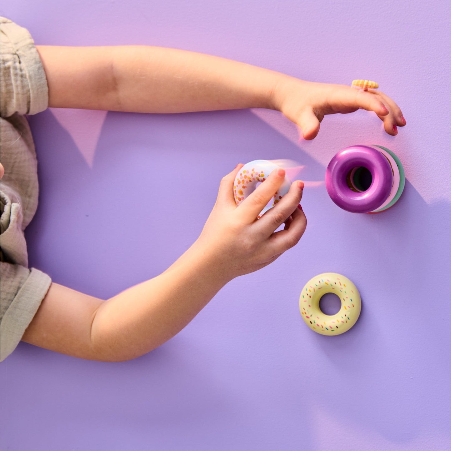 Wooden donut set KID'S HUB