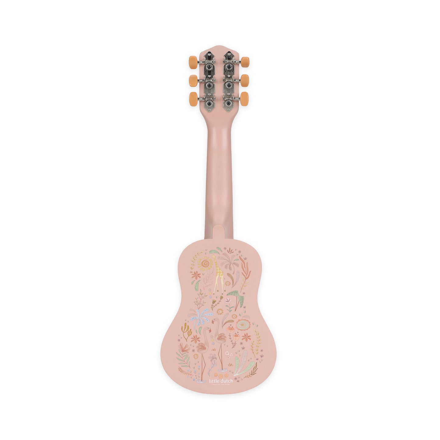 Safari Friends wooden guitar Pink
