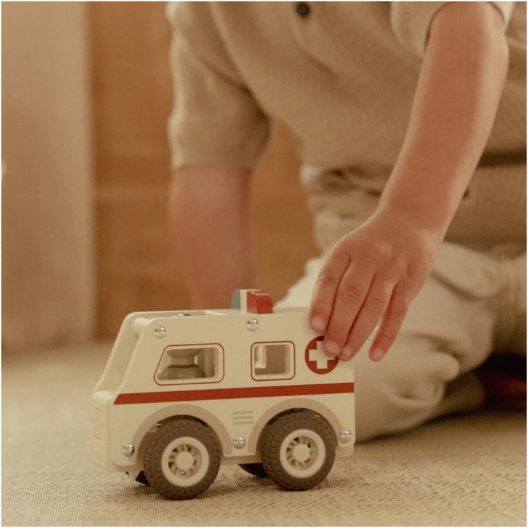 Wooden ambulance