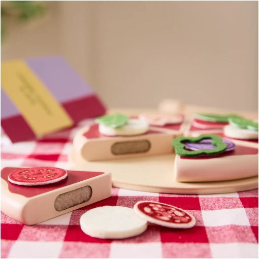 KID’S HUB wooden pizza set