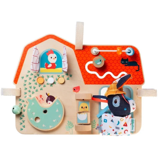 Wooden Farm activity board