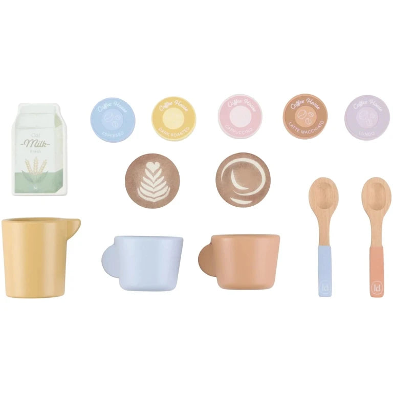 Wooden espresso machine