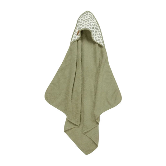 Hooded towel Sunrise Olive