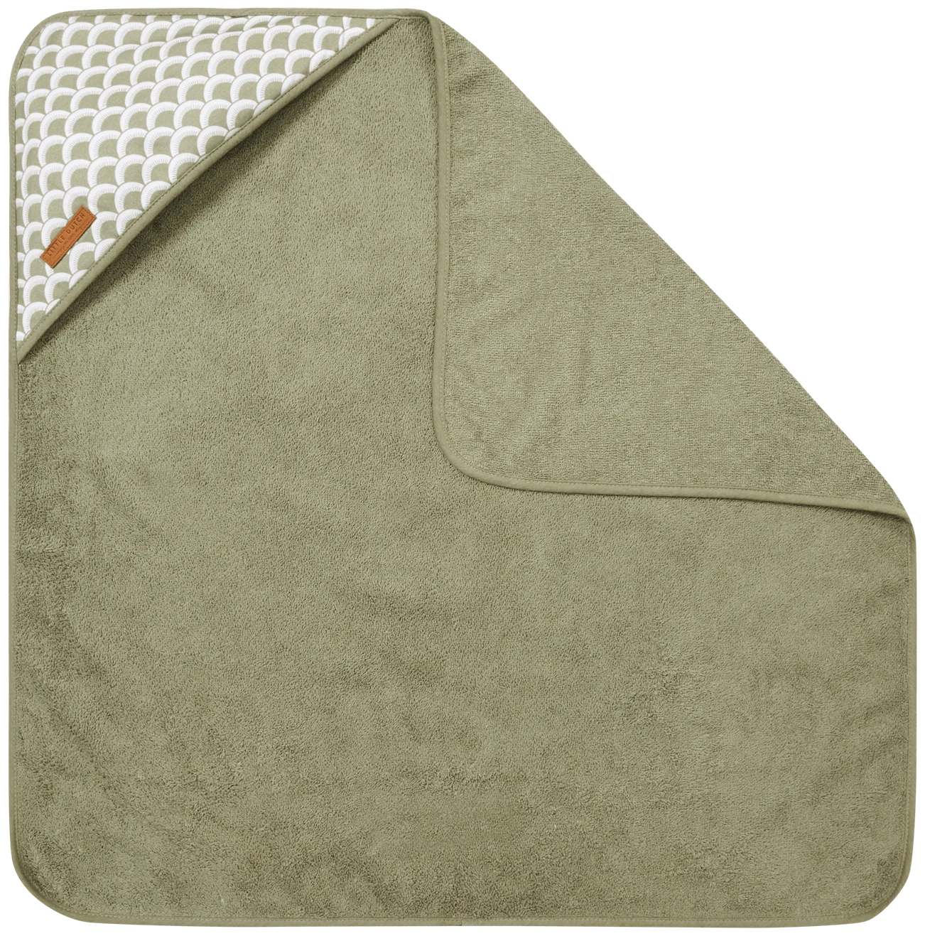 Hooded towel Sunrise Olive