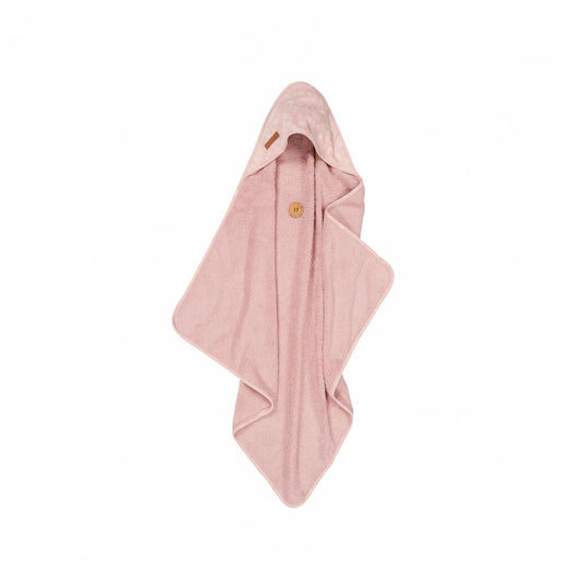 Hooded towel Wild Flowers Pink