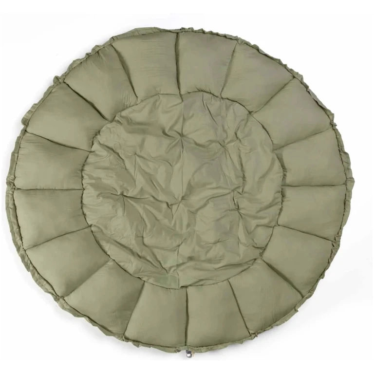 Bloom Meadow Green Organic Babymat