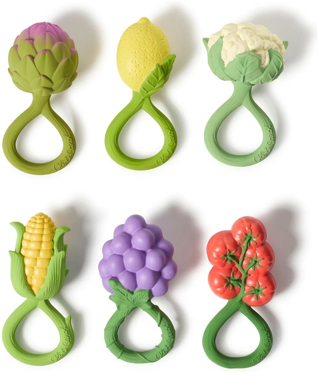 Lemon rattle-teething toy