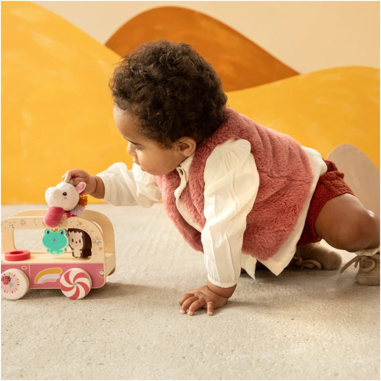 Magical wooden fire truck – Jack the Lion