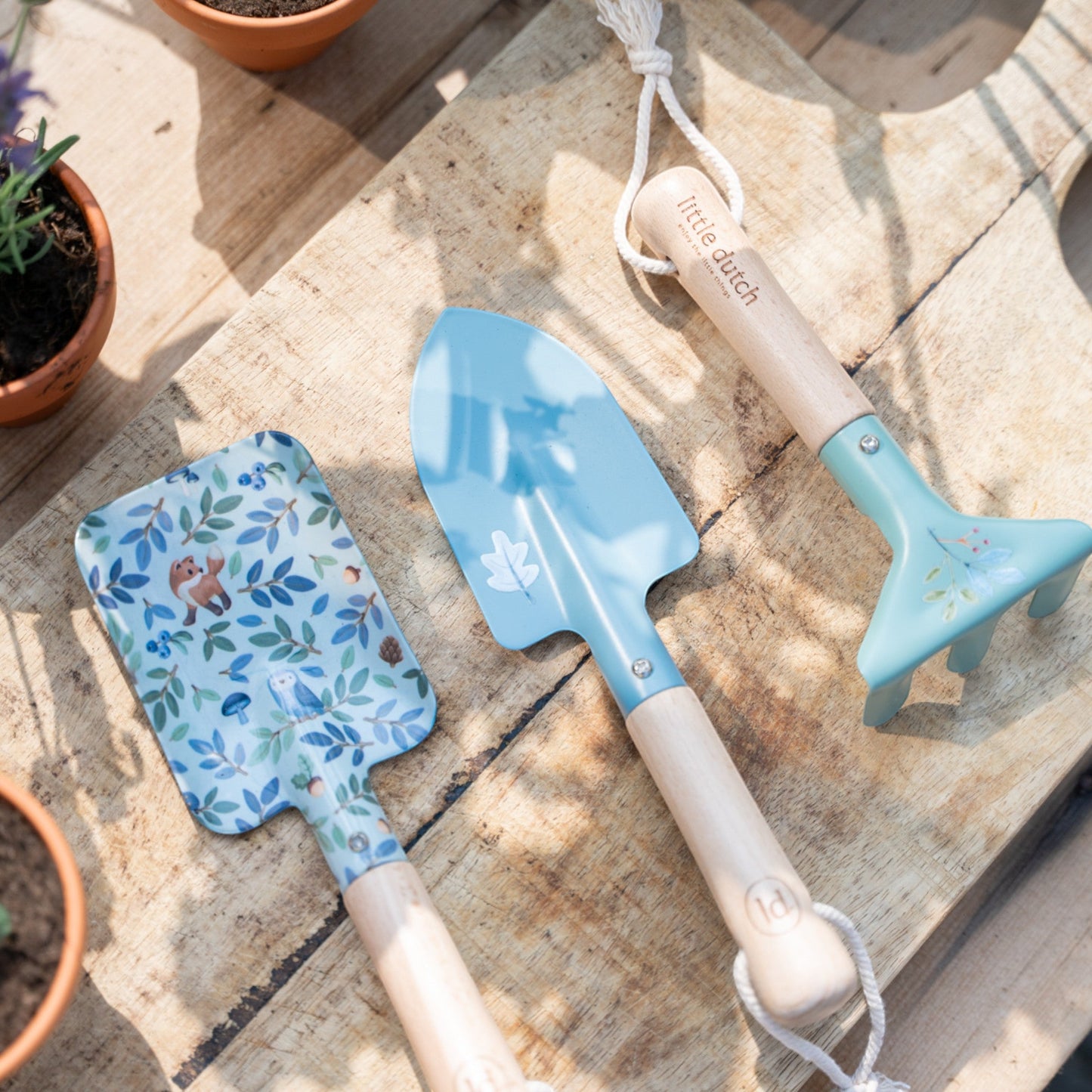 Children’s garden tool set-forest friends