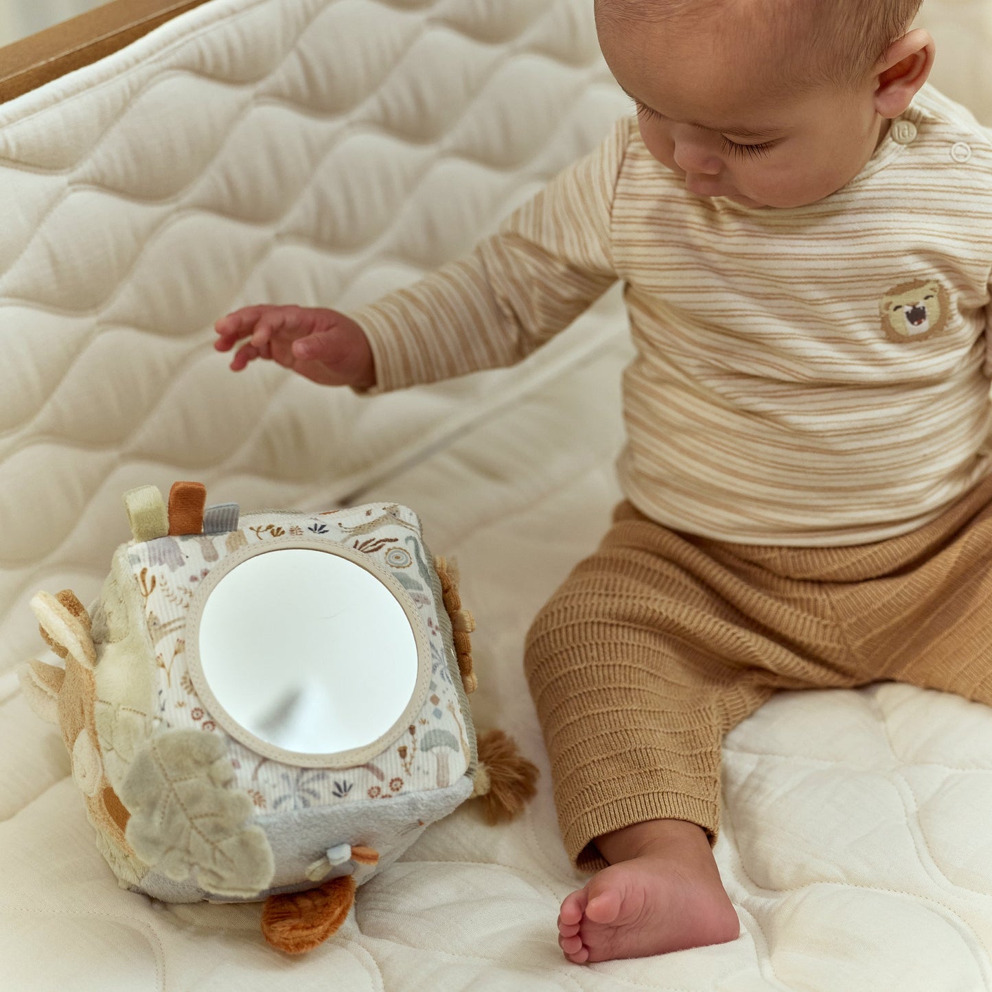 Safari Friends soft activity cube