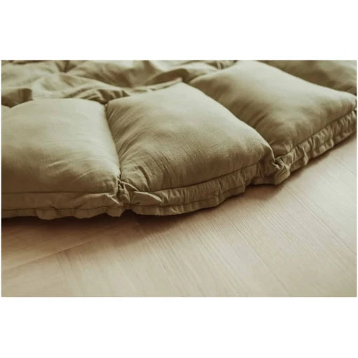 Bloom Meadow Green Organic Babymat