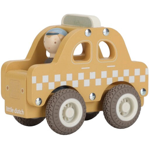 Wooden taxi