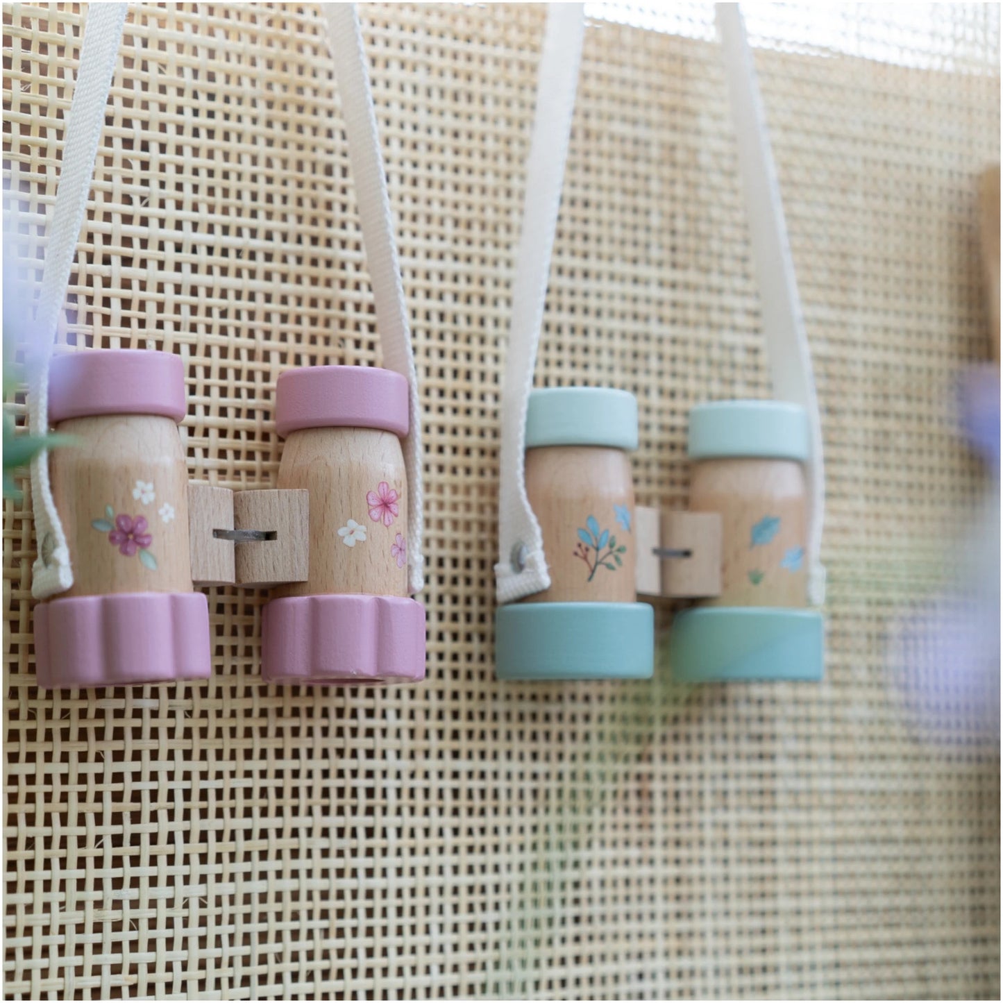 Wooden binoculars – Fairy garden