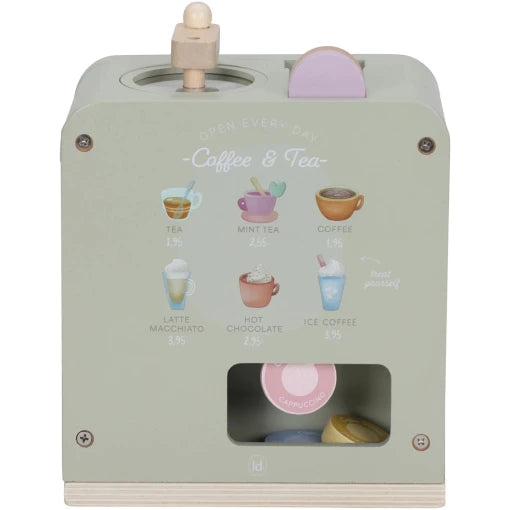 Wooden espresso machine