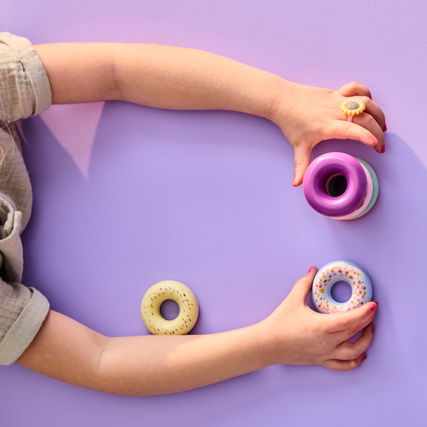 Wooden donut set KID'S HUB