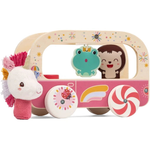 Magical wooden bus – Lena the Unicorn