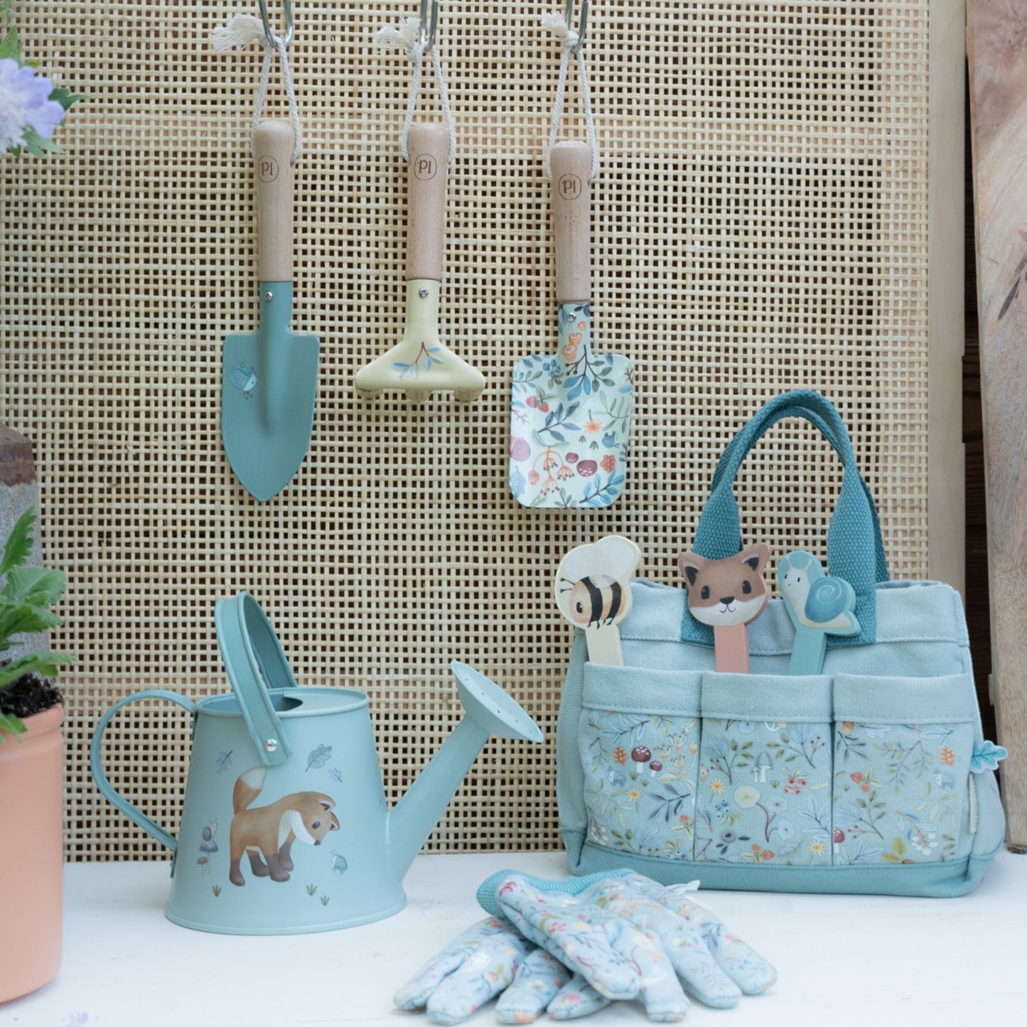 Children’s garden tool set-forest friends