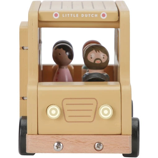 School Bus with Figures