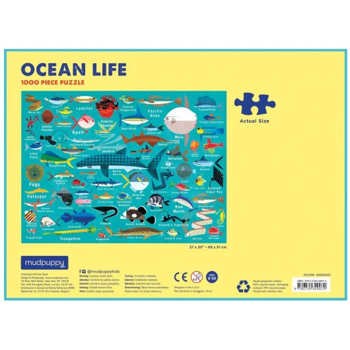 Ocean Life – 1000 Piece Puzzle