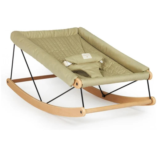 Growing Green baby bouncer • linden green