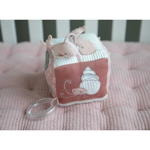 Soft activity cube Ocean Pink