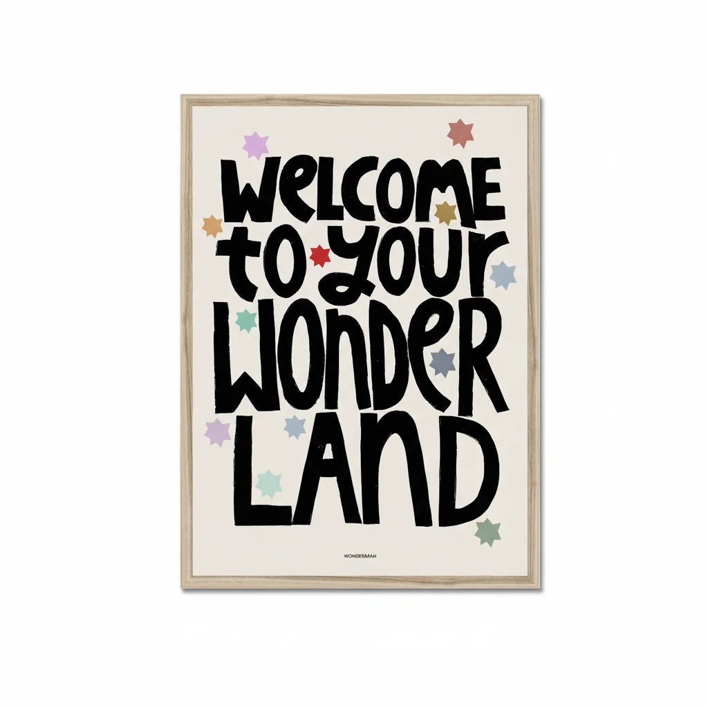 Wonderland Children’s Print – A3
