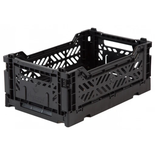 Mini folding Crate – Black