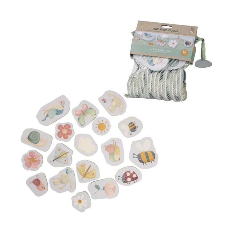 Flowers & Butterflies bath toy