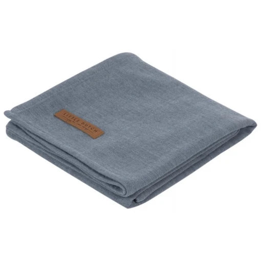 Muslin cloths 70 x 70 Ocean Blue/Pure Blue