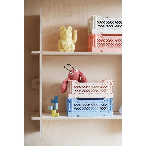 Midi folding Crate – Baby Blue