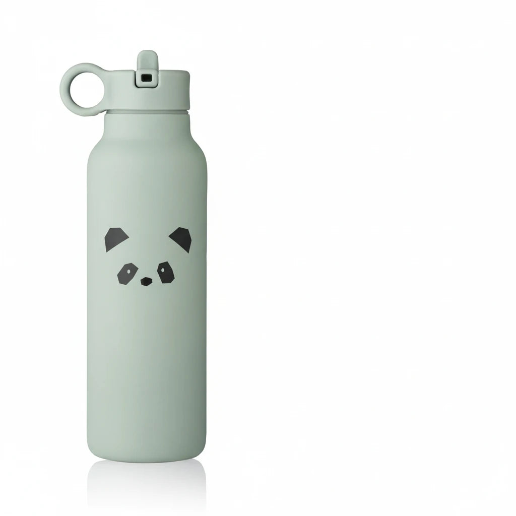 Falk Water Bottle 500ml – Panda Dusty Mint