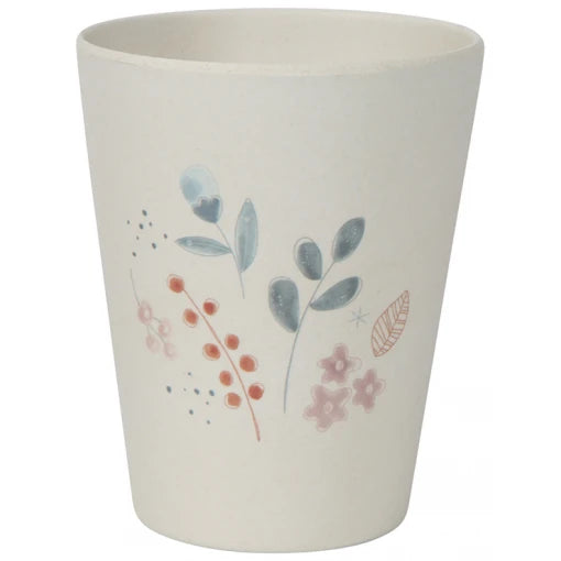 Bamboo kids tableware set pink