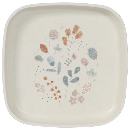 Bamboo kids tableware set pink